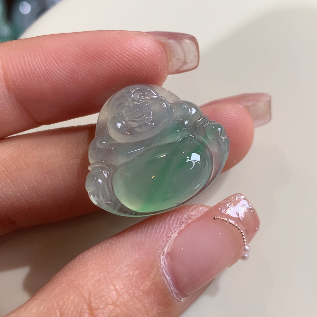 翡翠颈饰未镶嵌山*月分单（2）11500。整23000