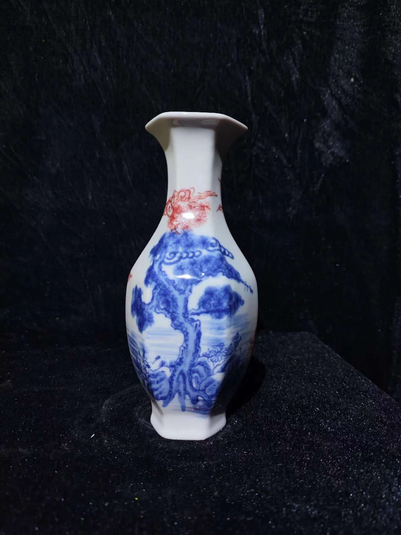 创意陶瓷现代山水瓶M14