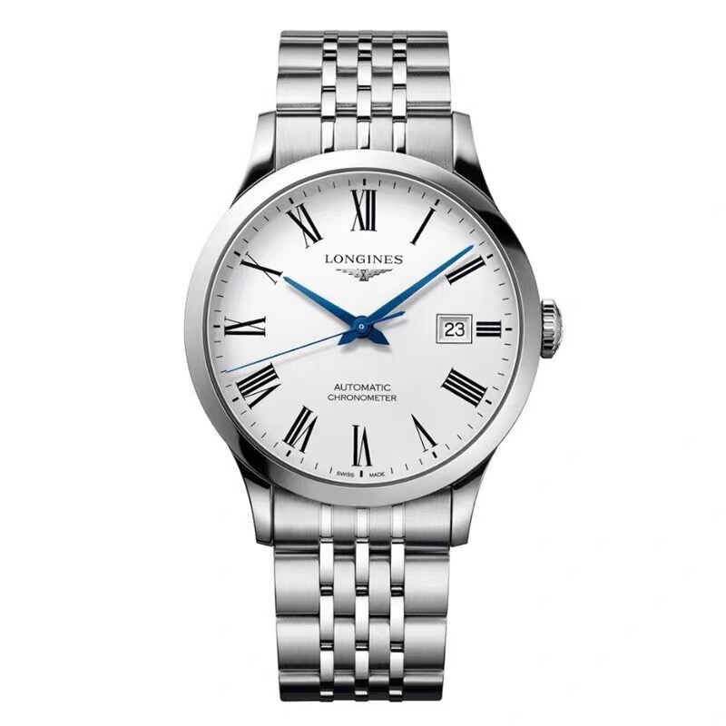 99新 Longines/浪琴 L2.820.4.11.6/开创者820经典罗马/38.5表径