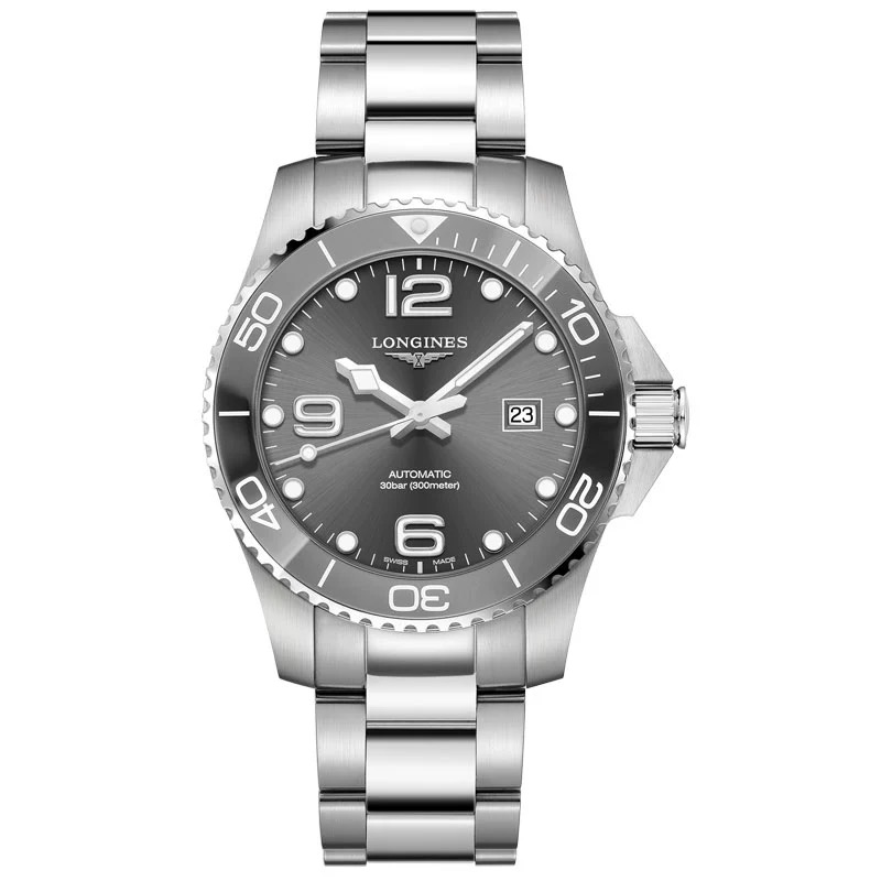 99新 Longines/浪琴 L3.781.4.76.6/康卡斯781灰康/41表径
