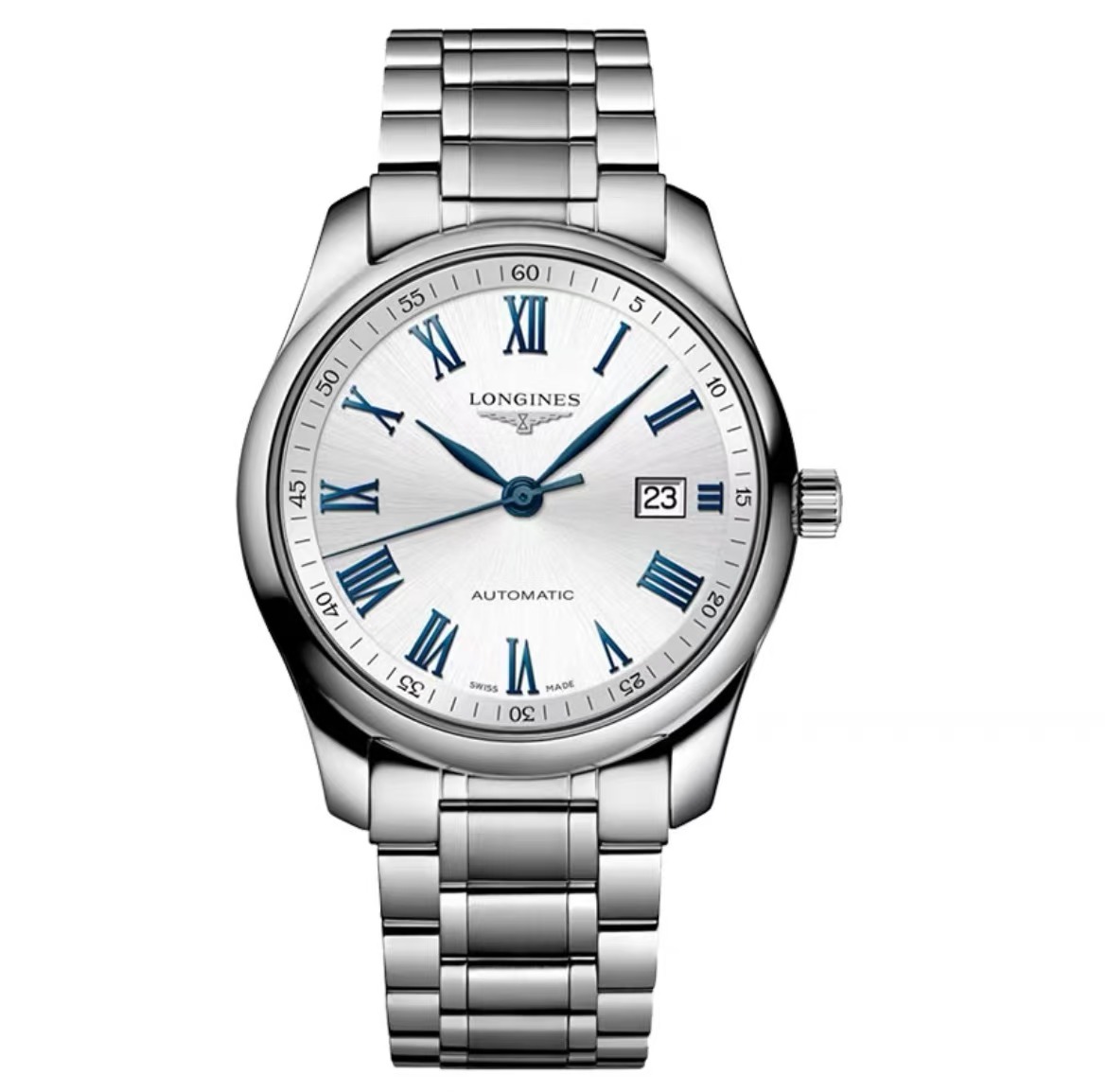 99新 Longines/浪琴 L2.793.4.79.6/商务时尚名匠793罗马/40表径