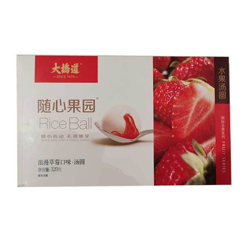 大桥道汤圆浪漫草莓味320g