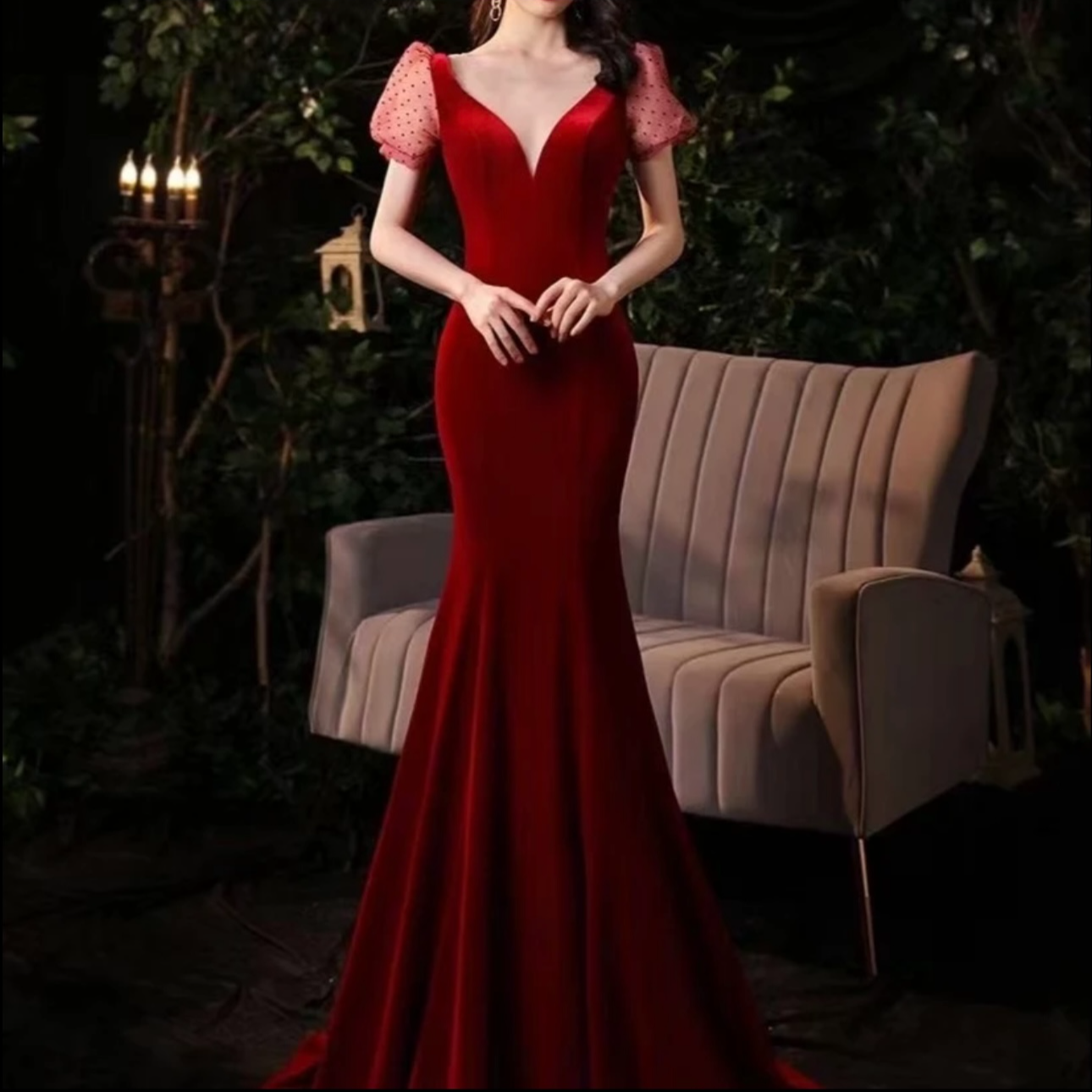 直播间专拍库存 婚纱 礼服 秀和-默认微瑕no退no换 -下单备注编号