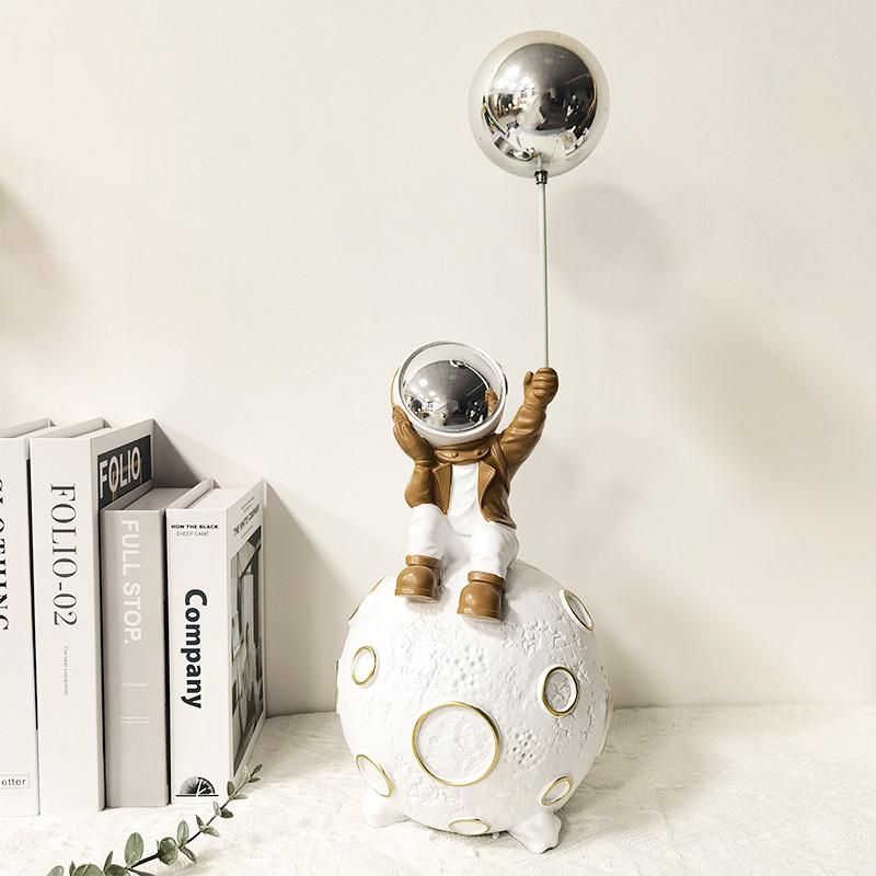 玄关柜创意太空人宇航员入户玄关饰品简约生日礼物摆件宇航员1856