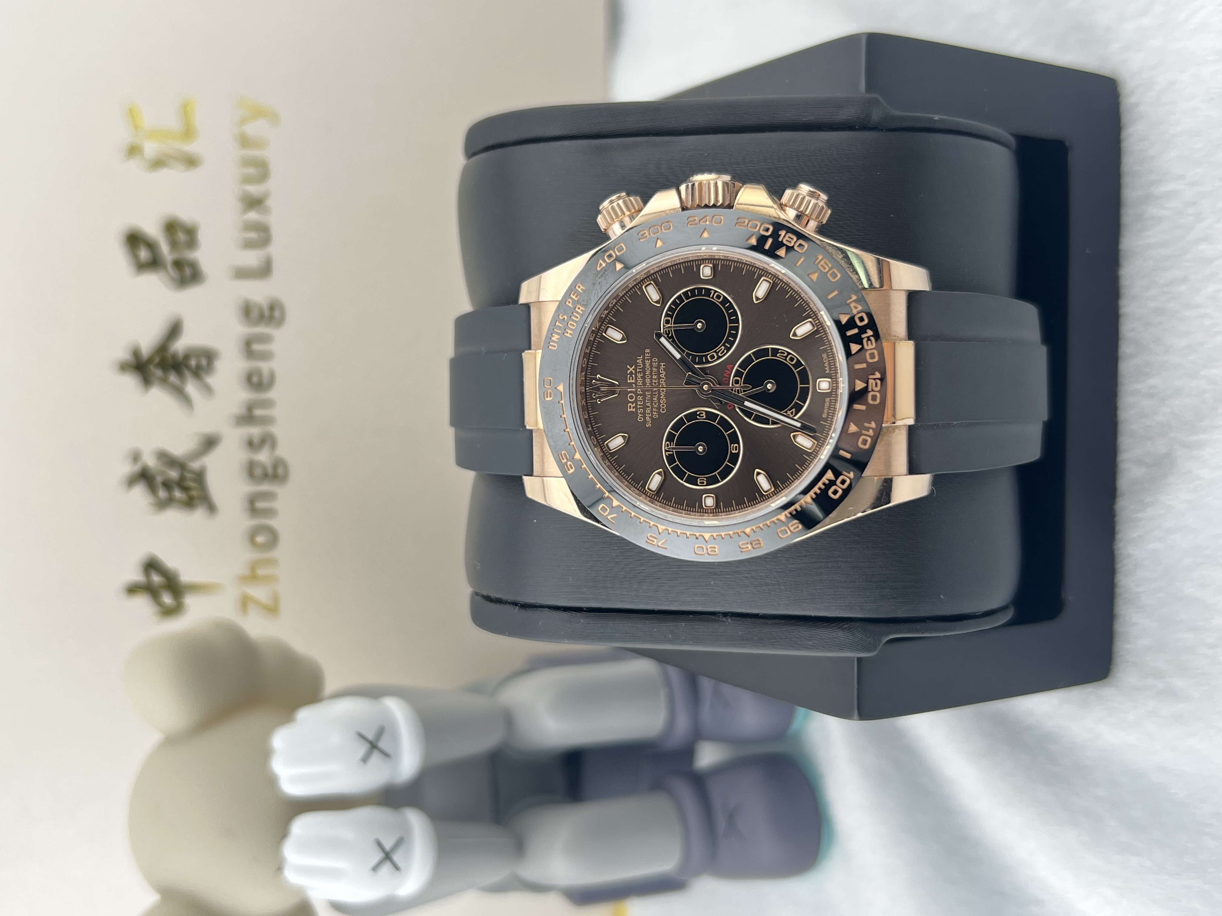 95新 Rolex/劳力士 116515巧克力23年男士经典时尚名表