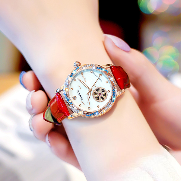 海之韵-守约系列 女士全自动机械腕表彩钻款（小曾）