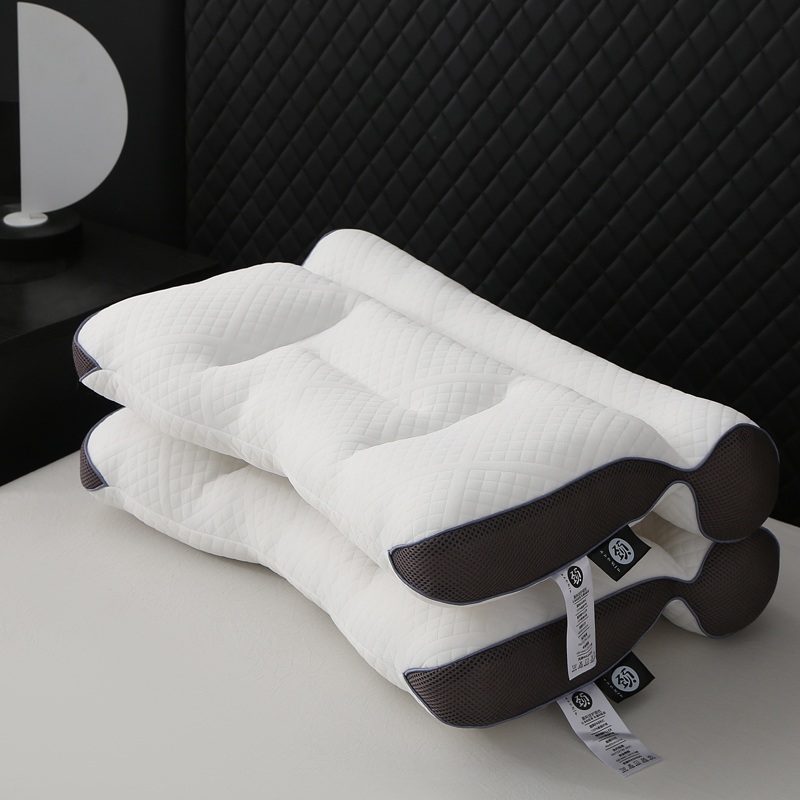 二代颈椎枕头护颈椎助睡眠成人家用单人枕芯一只装不塌陷睡眠枕