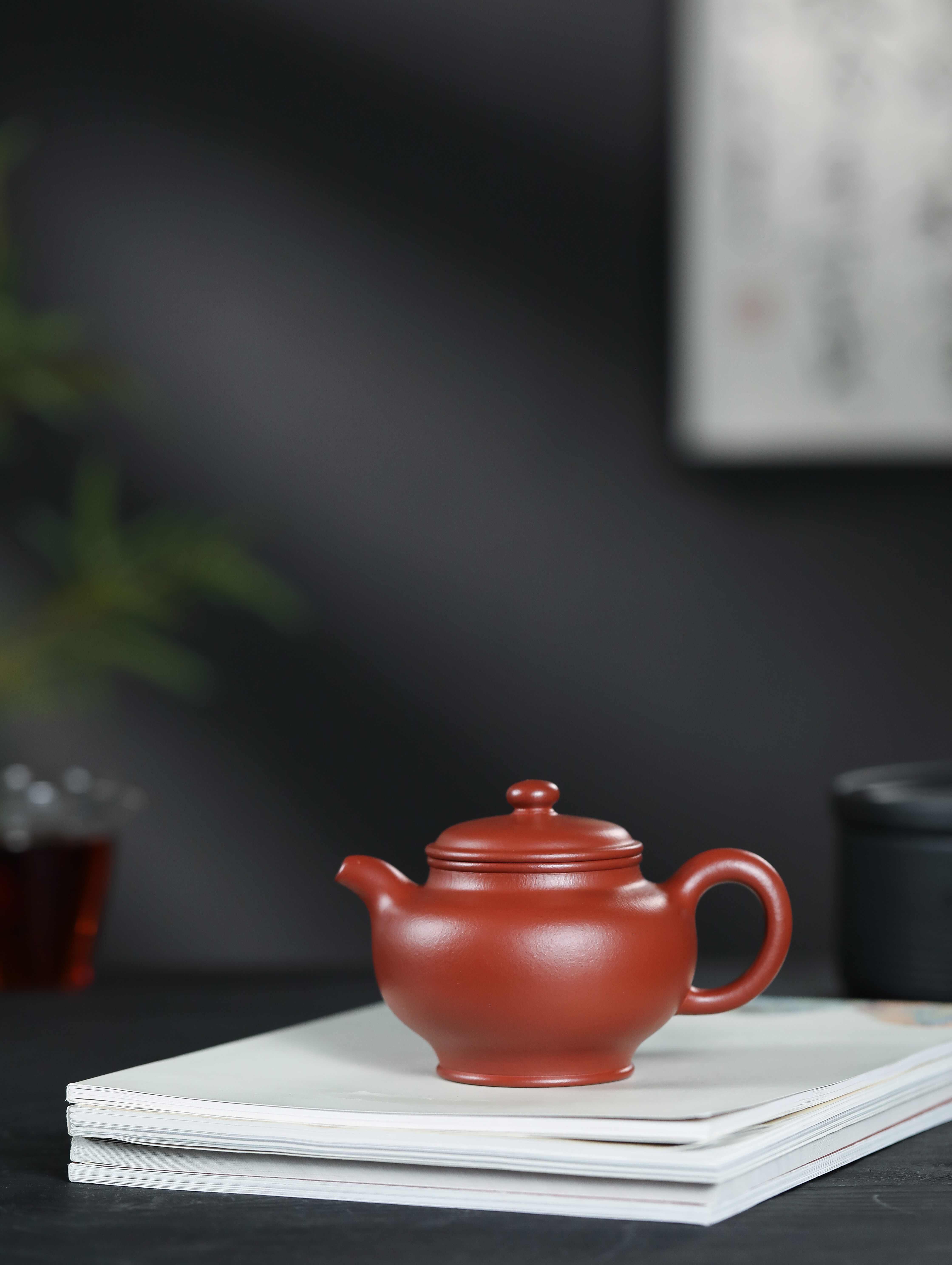 掇只壶（朱泥大品）原矿朱泥 容量320CC