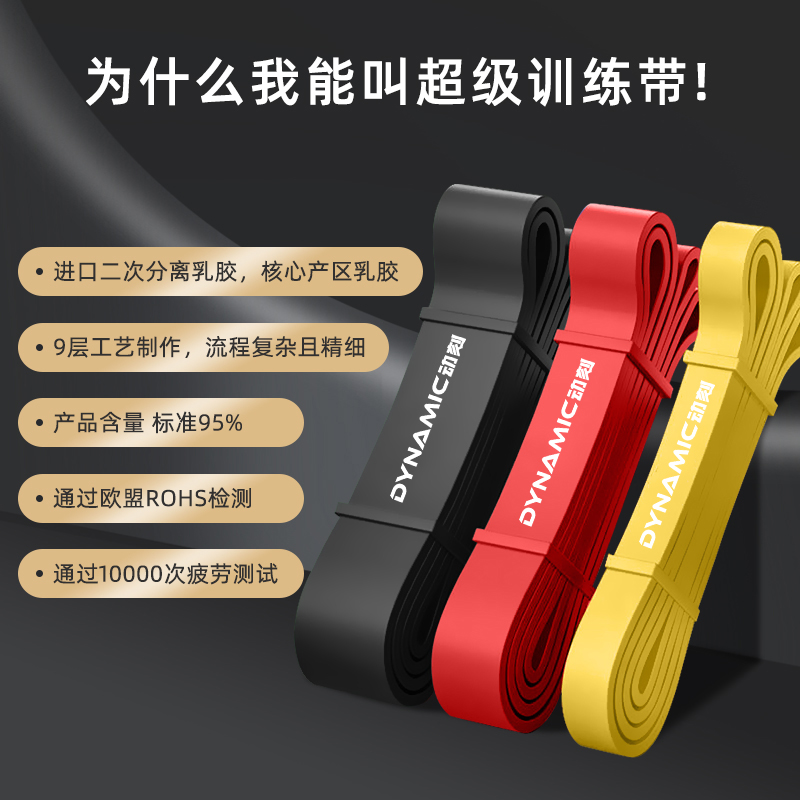 【胜利塑形】阻力带弹力带健身男引体向上助力带力量训练单杠辅助