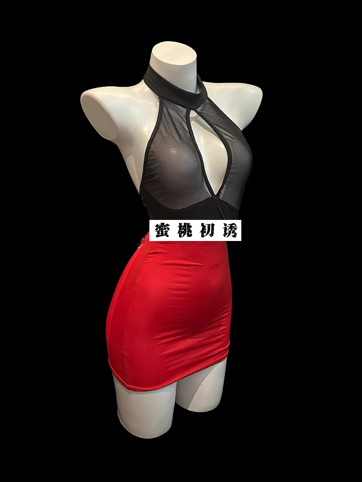 CYMM1419时尚美背女士透气修身无痕舒适性感夏季新款睡裙睡衣