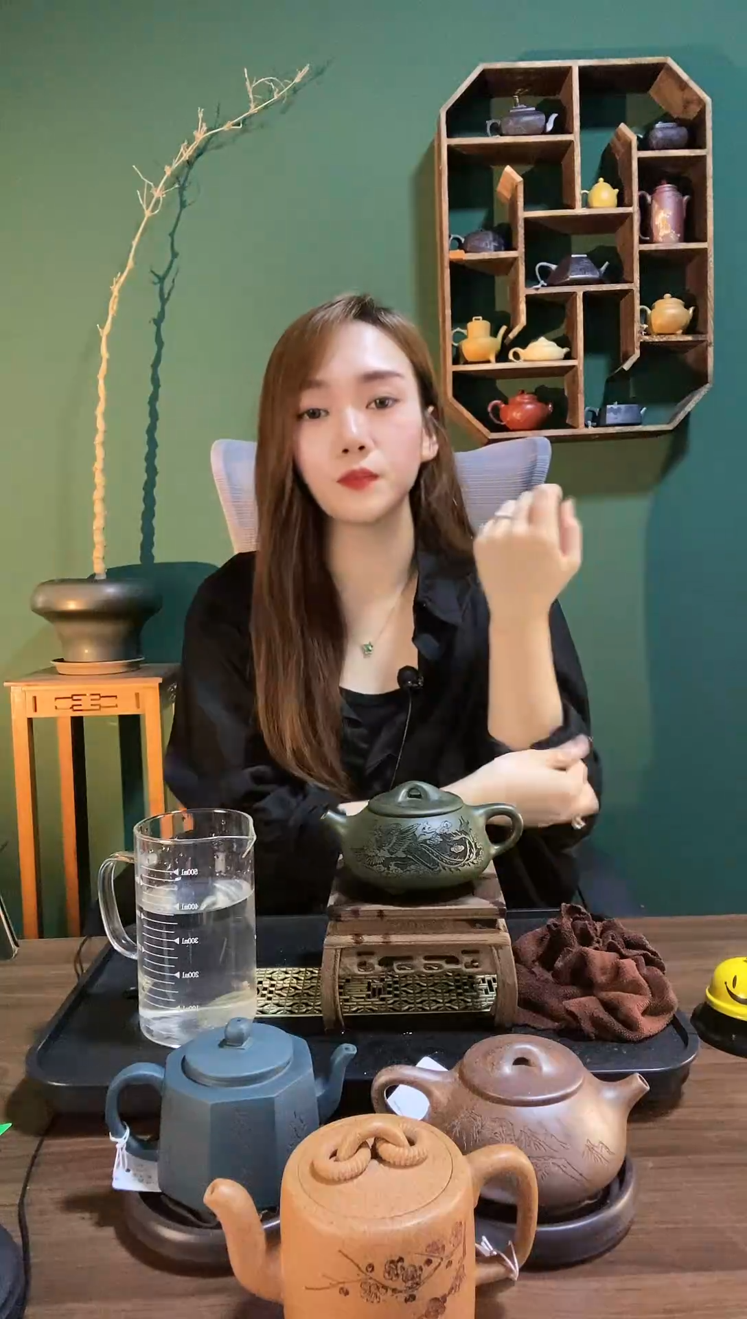 【闪购商品】紫砂茶壶吴小卫翡翠绿泥龙凤呈祥凤鸣景舟石瓢（婷）