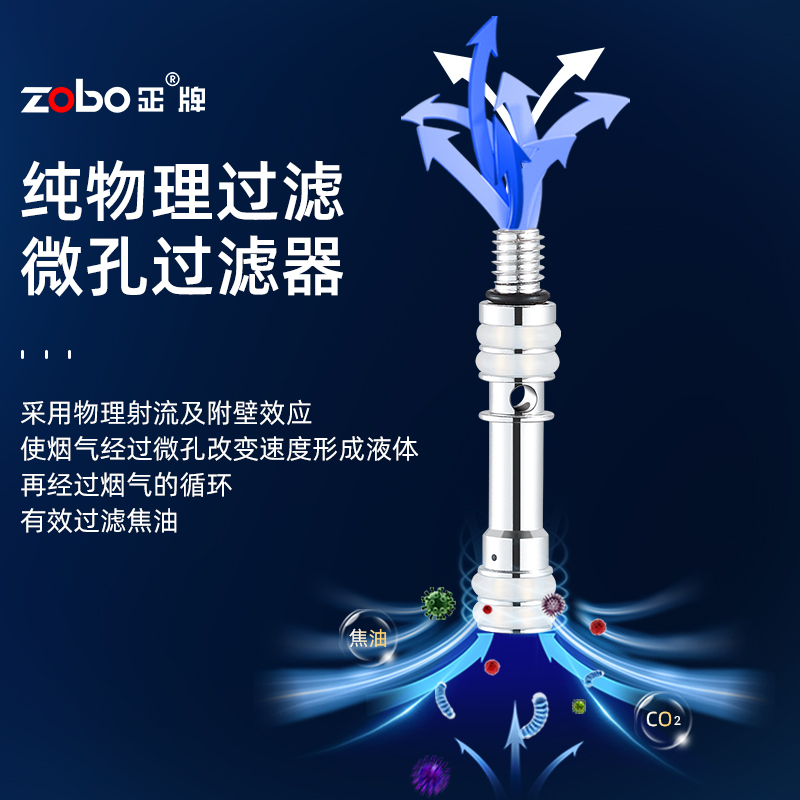Zobo/正天然牛角烟嘴专用滤芯