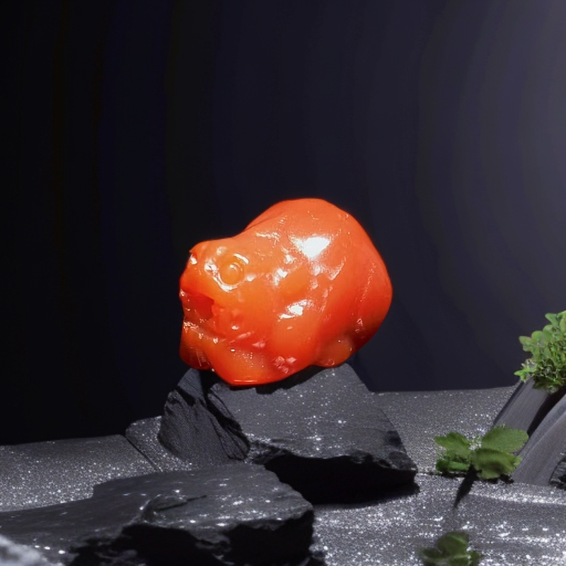 南红小貔貅（15*11）-多样性发其一