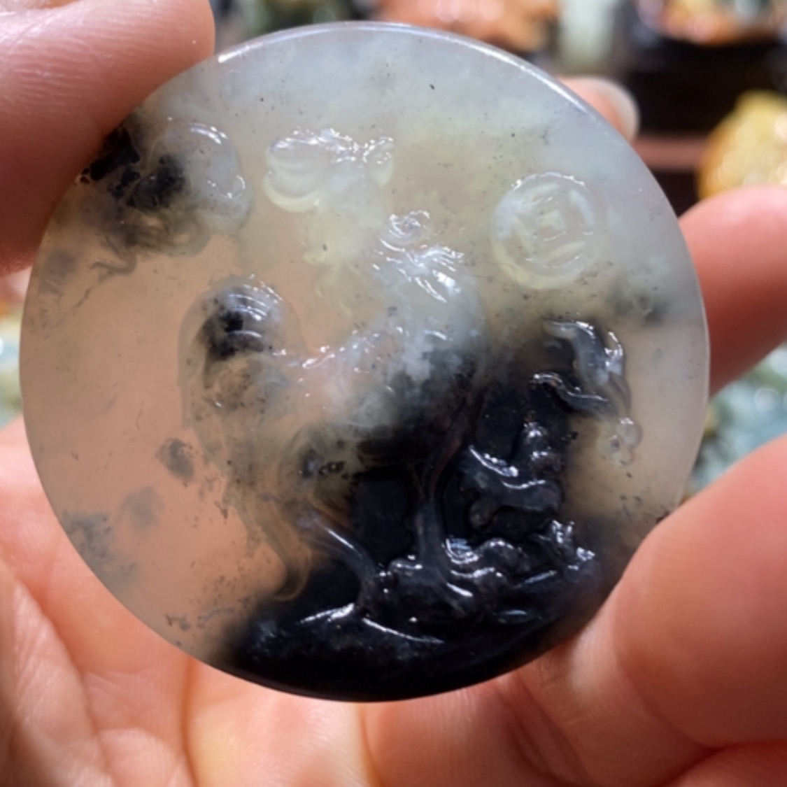 【闪购商品】蛇纹石玉颈饰未镶嵌