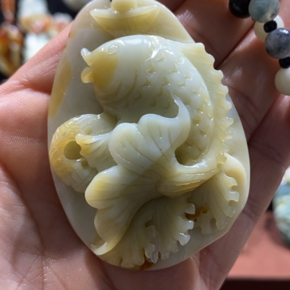 【闪购商品】蛇纹石玉颈饰未镶嵌