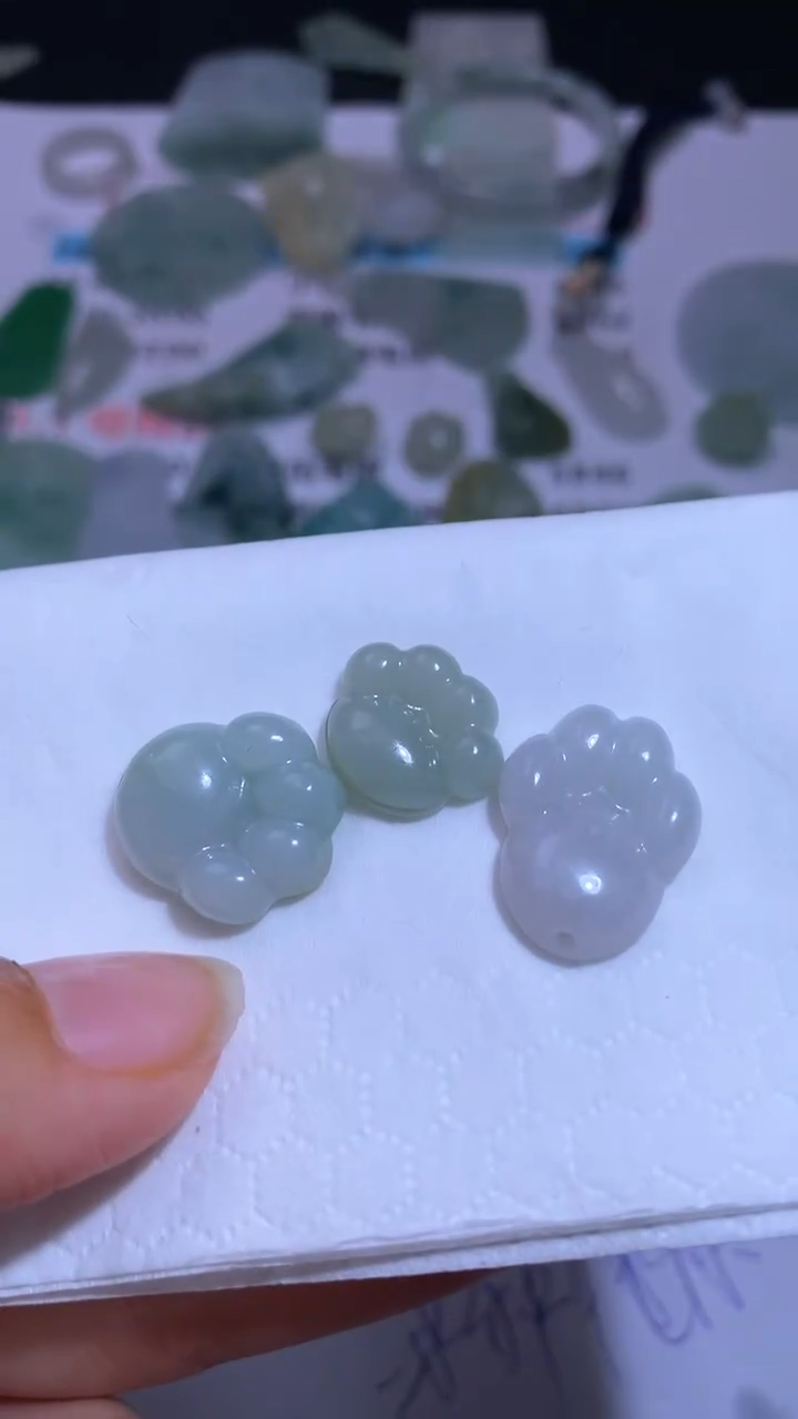 【闪购商品】定制翡翠如图未镶嵌CZJ227756