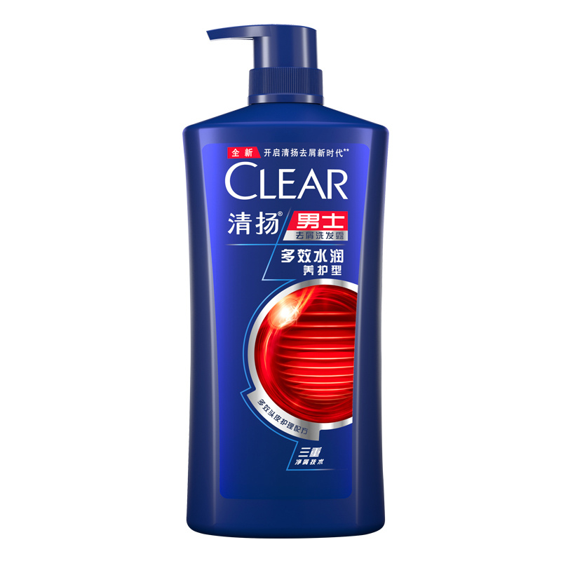 清扬男士多效水润养护型去屑洗发露 1000g