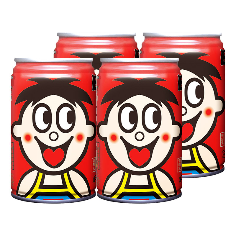 旺仔 牛奶复原乳 145ml*4听/组