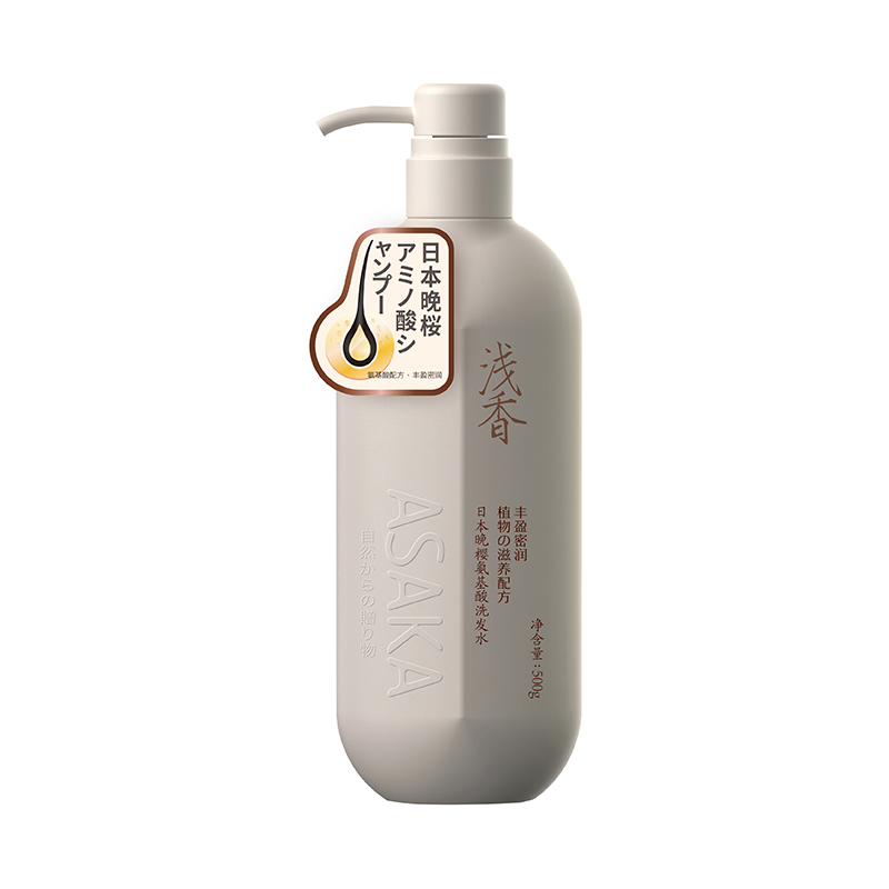 浅香晚樱氨基酸洗发水 500g/瓶