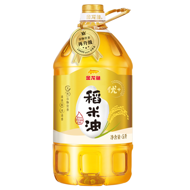 金龙鱼优+稻米油 5L/瓶