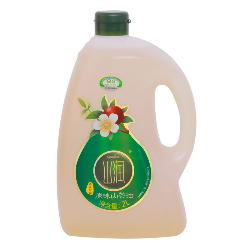 山润低温冷榨原味山茶油 2L