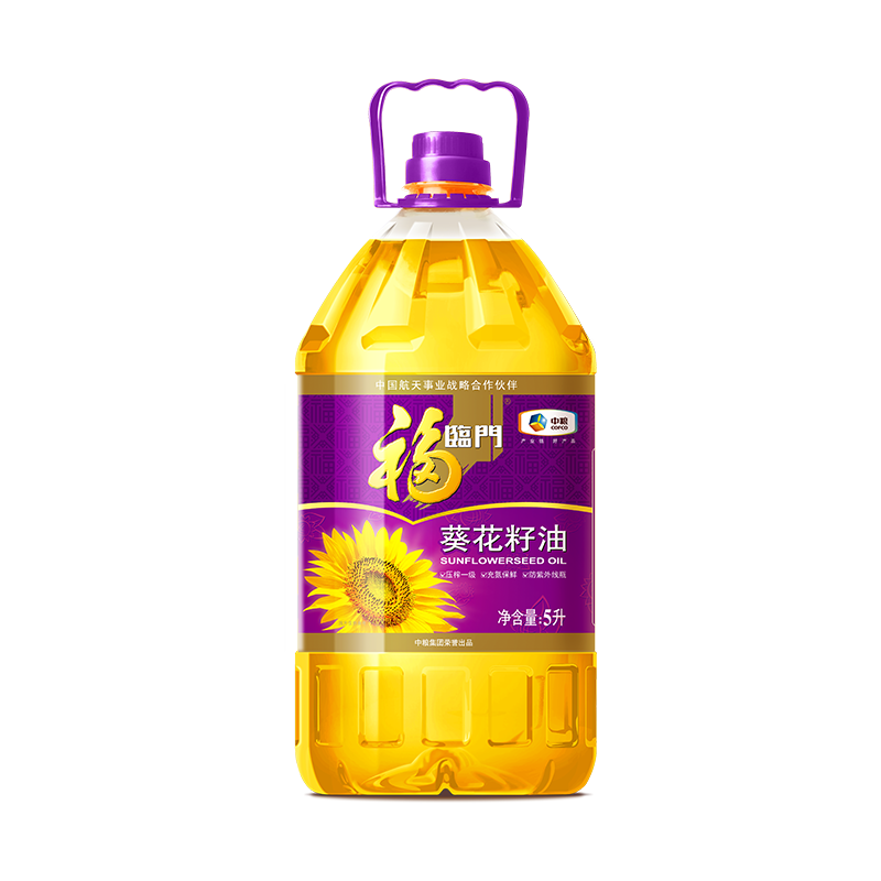 福临门葵花籽油 5L/瓶