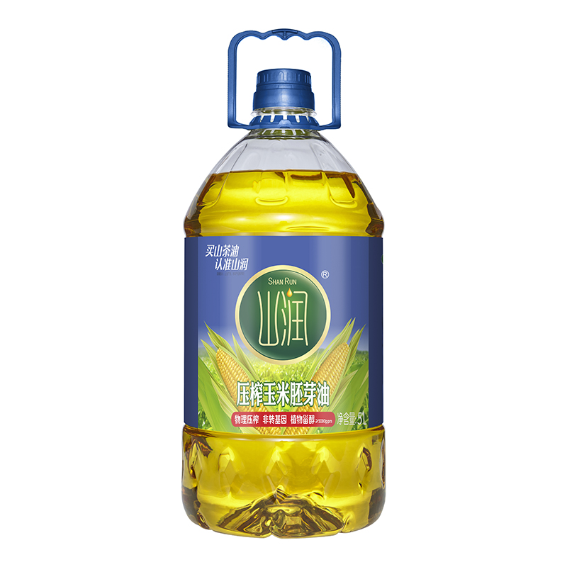 山润压搾玉米胚芽油 5L
