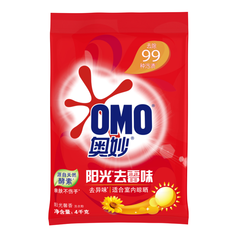 奥妙阳光馨香洗衣粉 4kg