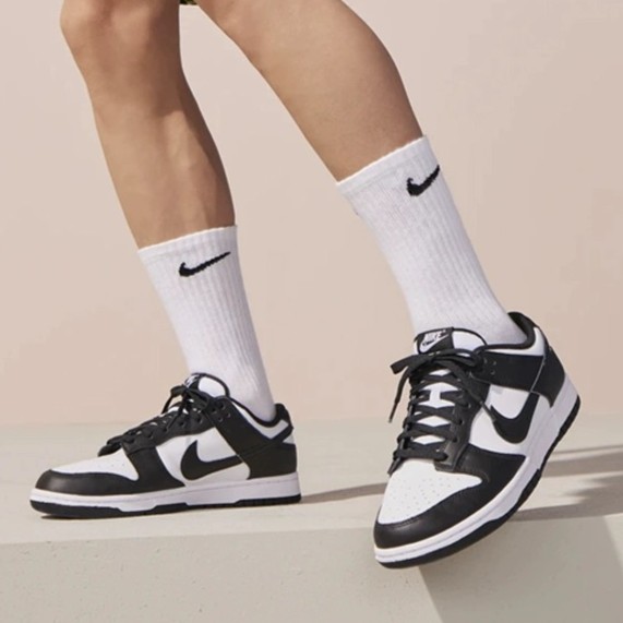 Nike/耐克低帮男子休闲鞋熊猫DUNK黑白经典板鞋 DD1391100 #HN