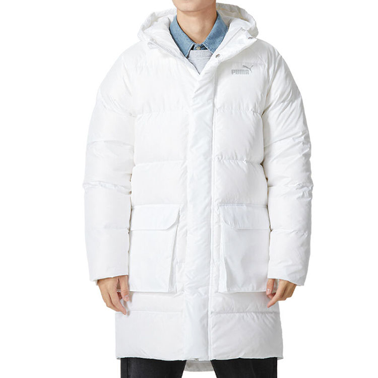 PUMA/彪马男女同款冬季时尚休闲系列羽绒服中长款2PU67464102#HN