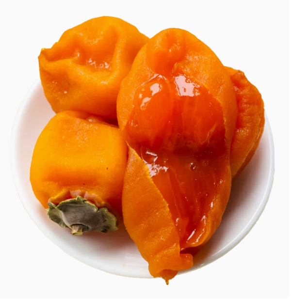 粉丝专属 陕西正宗冰柿流心冰淇淋柿饼爆浆流心  一盒8粒 500g