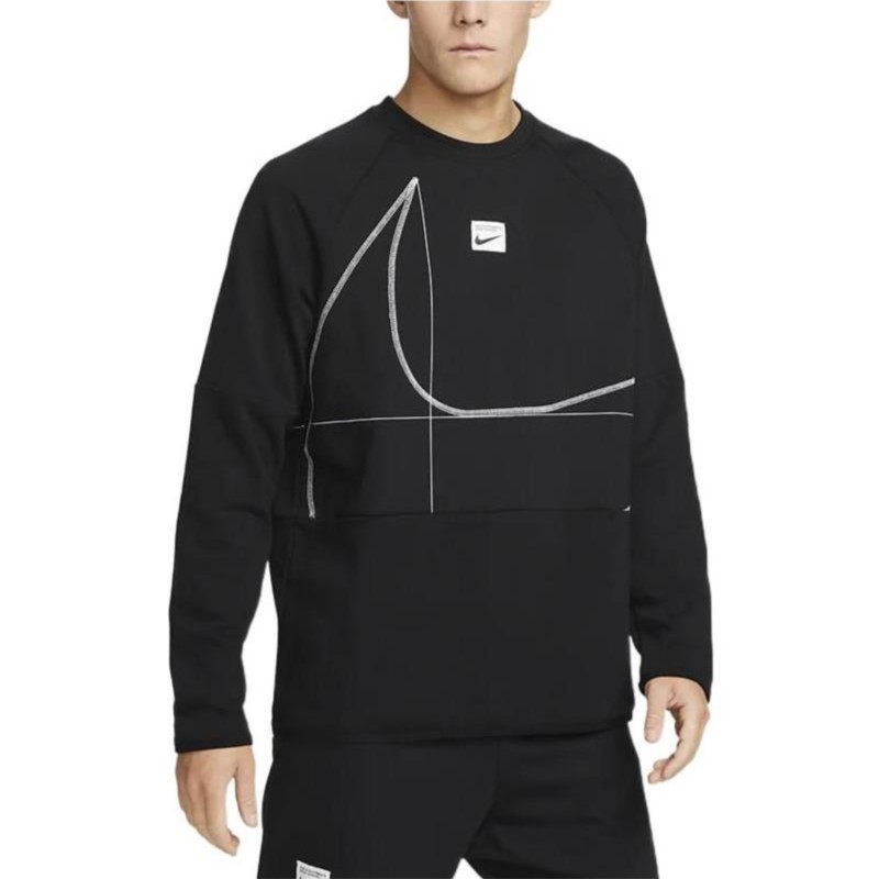 Nike/耐克 卫衣男装新款运动休闲圆领长袖上衣套头衫 DQ6623-010