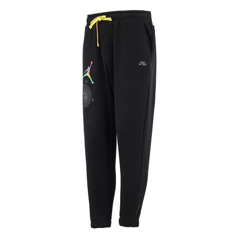 正品Nike/耐克百搭简约男裤运动保暖收口小脚加绒长裤 DQ8016-010
