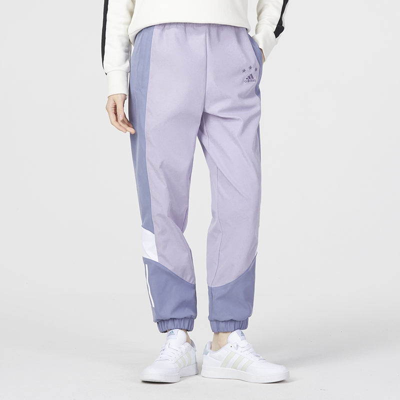 Adidas/阿迪达斯女裤秋冬新款宽松休闲收口束脚运动裤长裤 HY2837