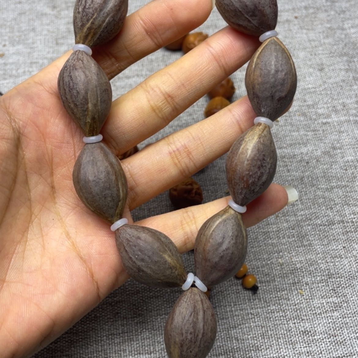 【闪购商品】橄榄核核雕紫皮