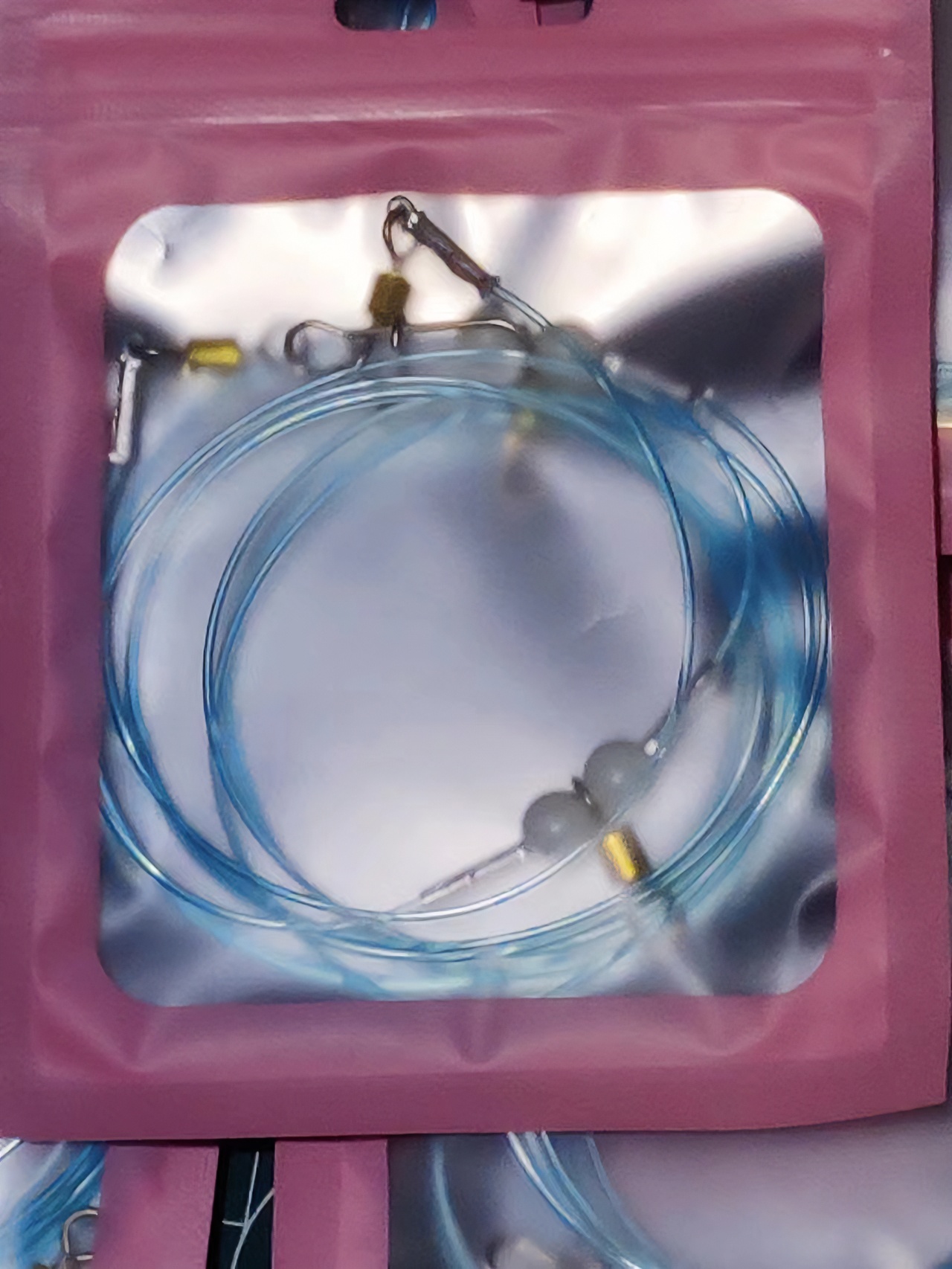 超亮夜光铝芯葫芦美式黄铜不锈钢增强8字环黄铜强力别针天地钓组