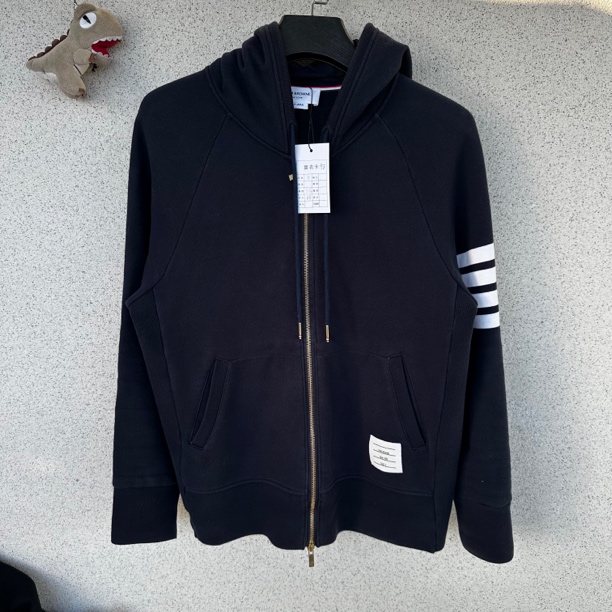99新 THOMBROWNE （98新）拉链帽衫外套 5码 穿1次