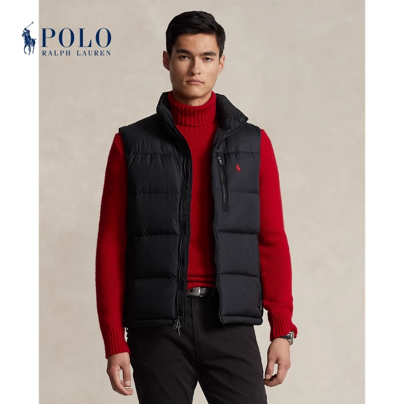 Ralph Lauren拉夫劳伦男装 经典款防沾水羽绒马甲背心710825872