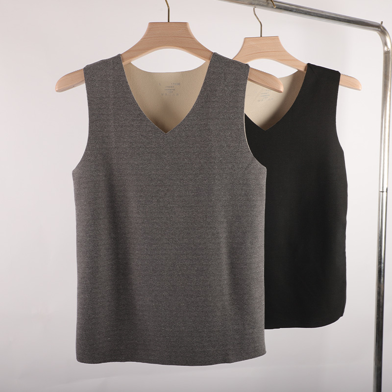 冬季新款MAN款鸡心领背心DXCRL21D002