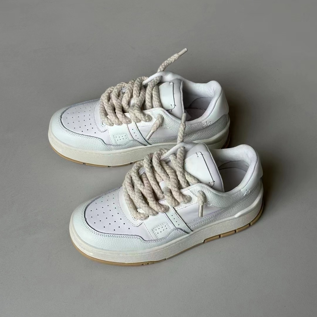 2024春季新品厚底增高小白鞋男百搭运动休闲鞋男款板鞋潮鞋面包鞋