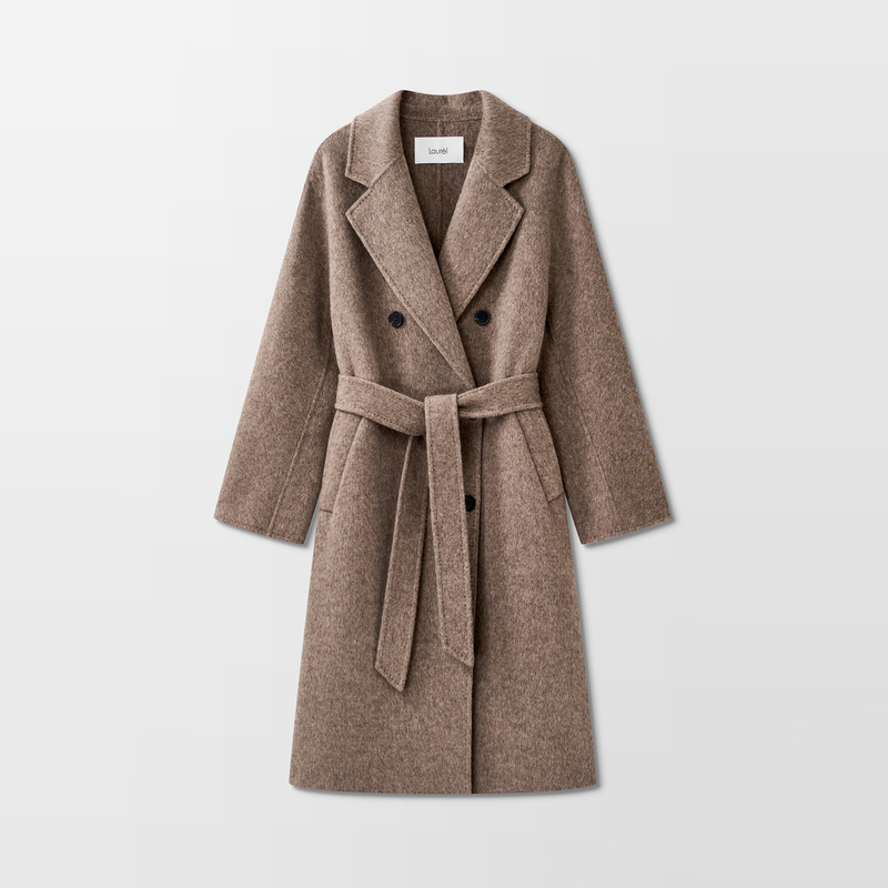 【绵羊毛】Laurel劳芮冬新款气质长款羊毛大衣女LWD343D02300