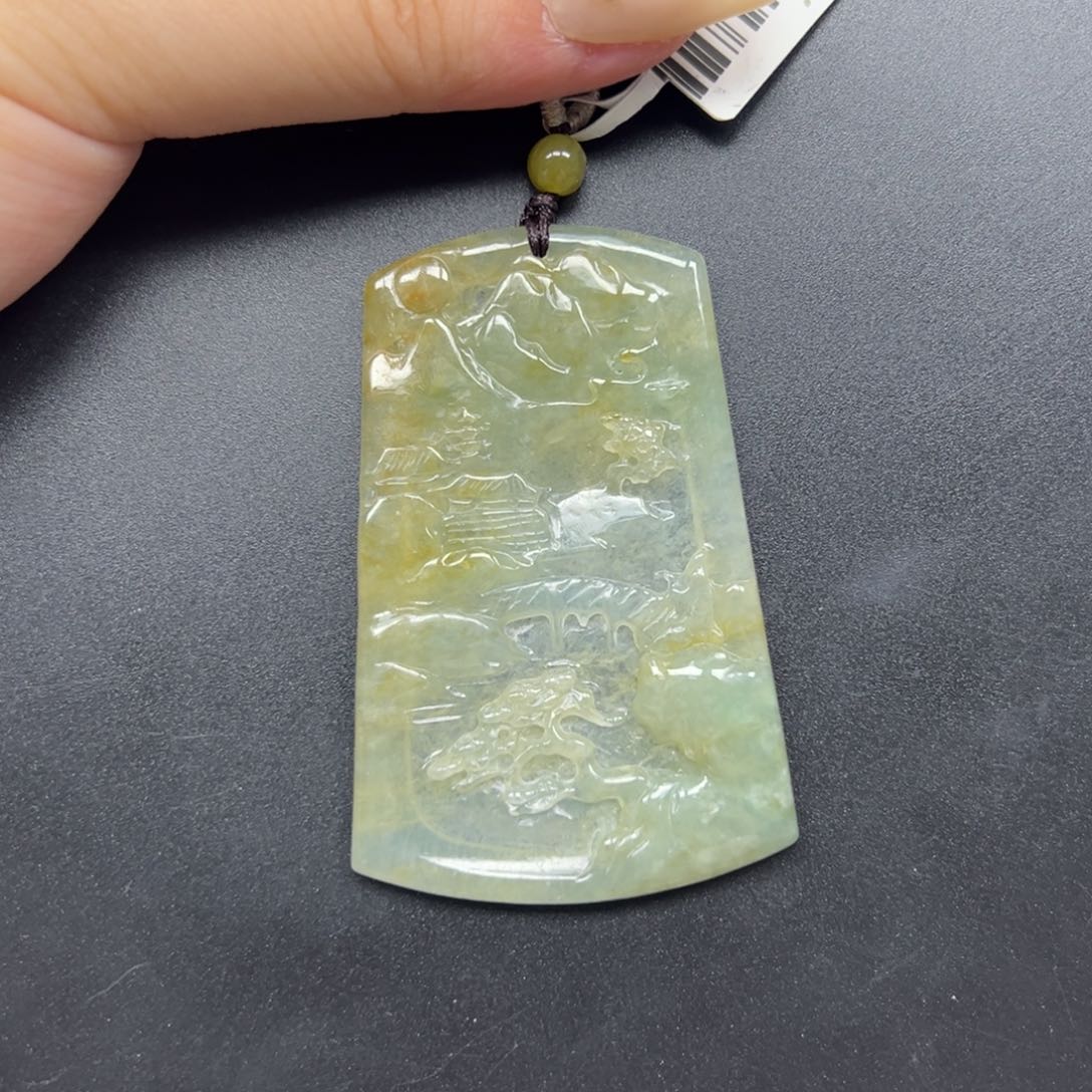 翡翠吊坠(不含链)未镶嵌