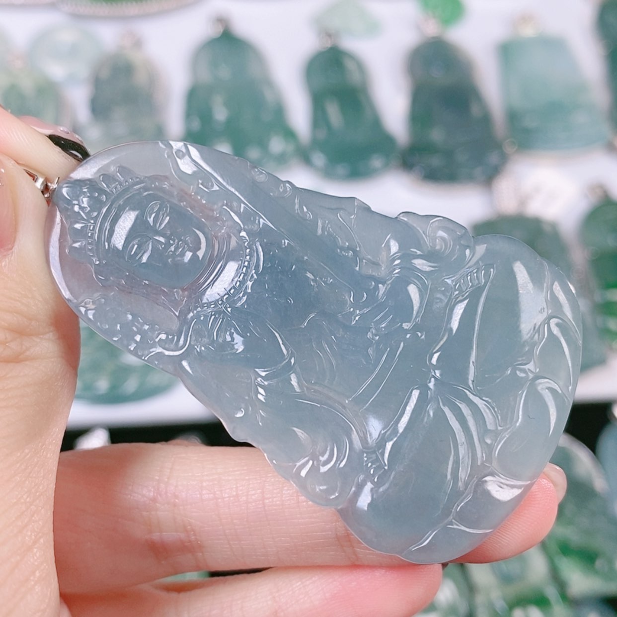 【闪购商品】翡翠颈饰18K金镶嵌