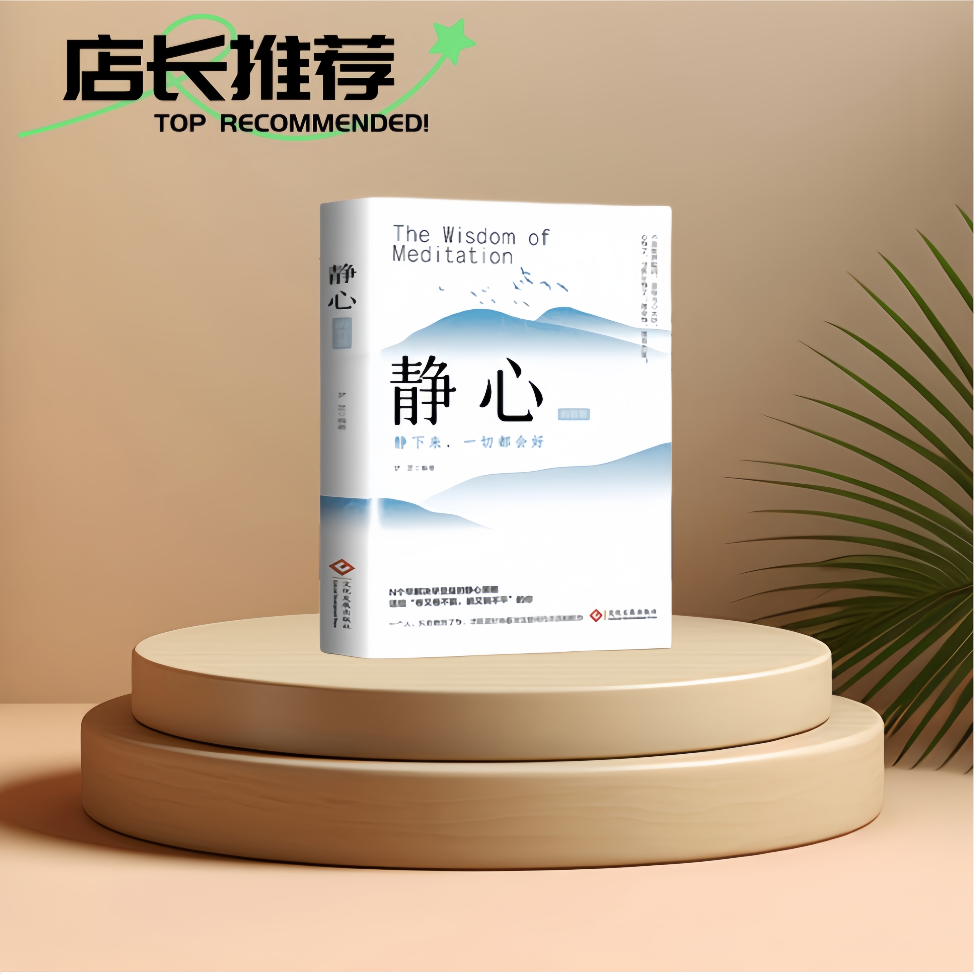 解救压抑战胜焦虑 《静心》自我疗愈情绪控制疏导心灵内心生气精