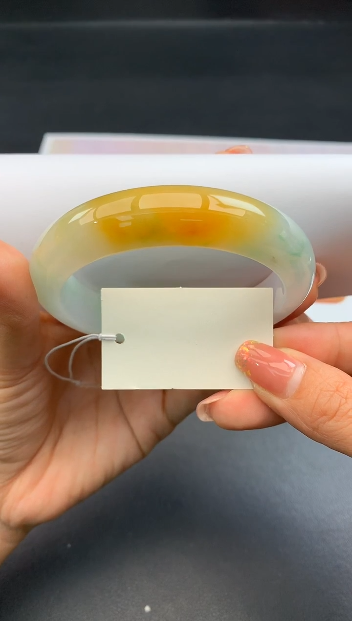 【闪购商品】翡翠手镯未镶嵌沫沫拍下找耳机看购买须知