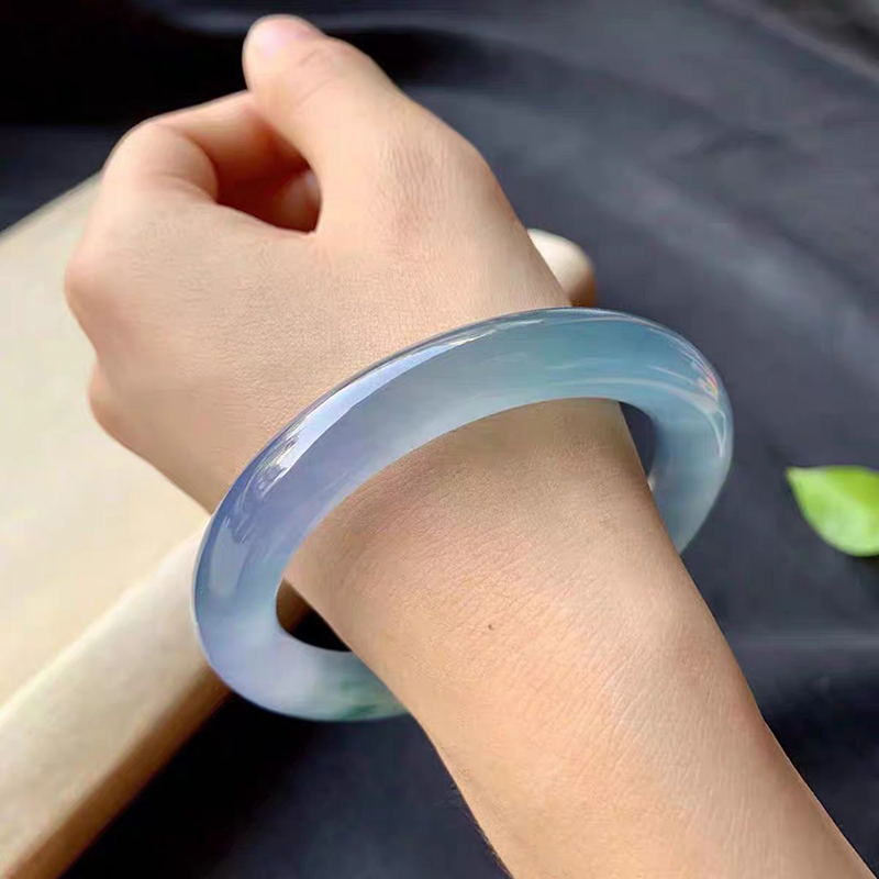 缅甸之旅 女神秀征集 缅甸天然翡翠手镯尾款