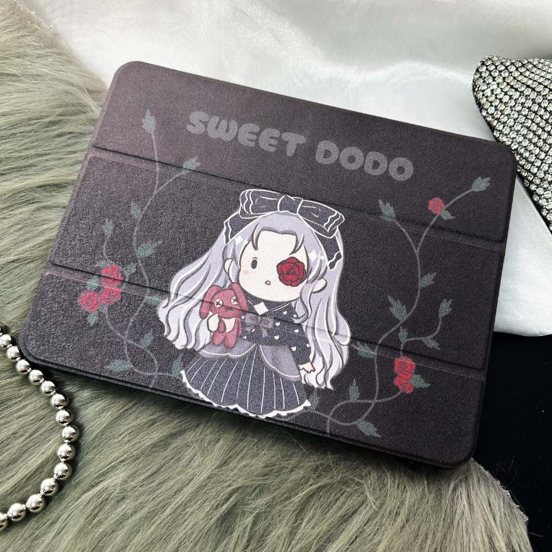 兜兜原创哥特风适用iPadpro保护壳mini平板保护套air磁吸11代笔槽