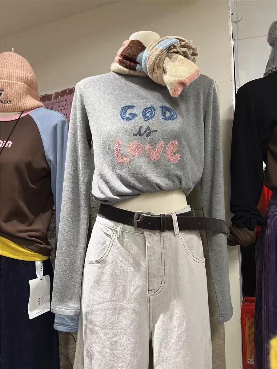 『时尚T恤F』时尚百搭休闲舒适拼色简约潮流T恤8129