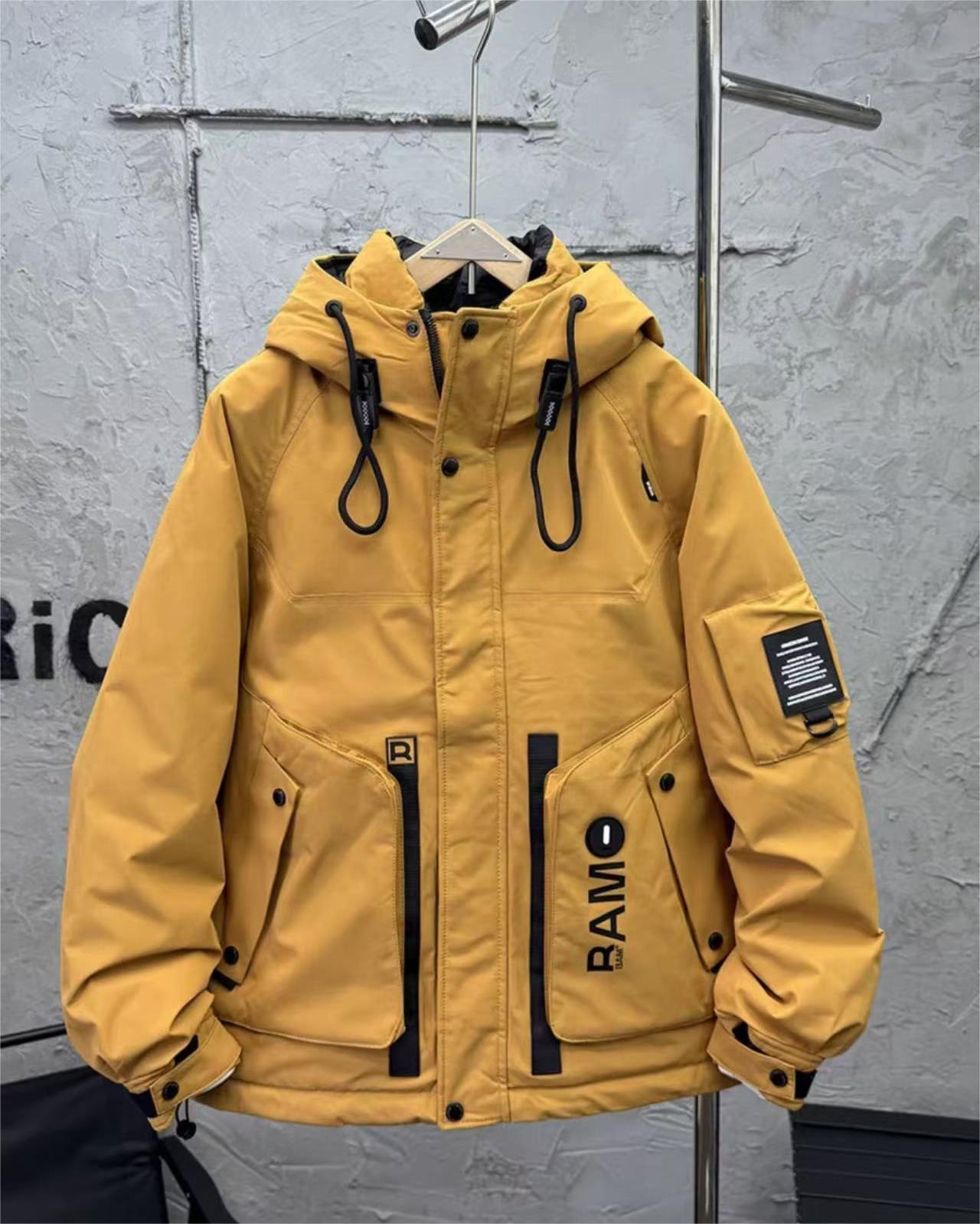 『塞外F』百搭休闲舒适简约潮流外套9875