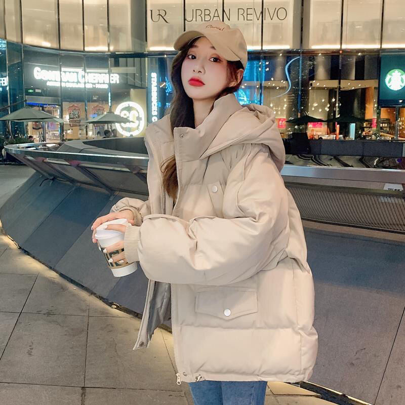 面包服短款羽绒棉服棉服女韩版宽松秋冬季外套学生棉袄2023年新款